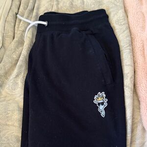 GOAT Black Jogger Pants